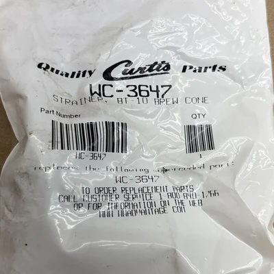 NEW CURTIS WC-3647