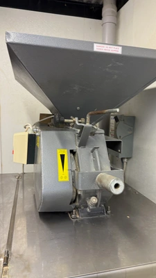 Robix Roppi 600 Two-Roller Grain Mill (3HP) w/ Auger & Hopper