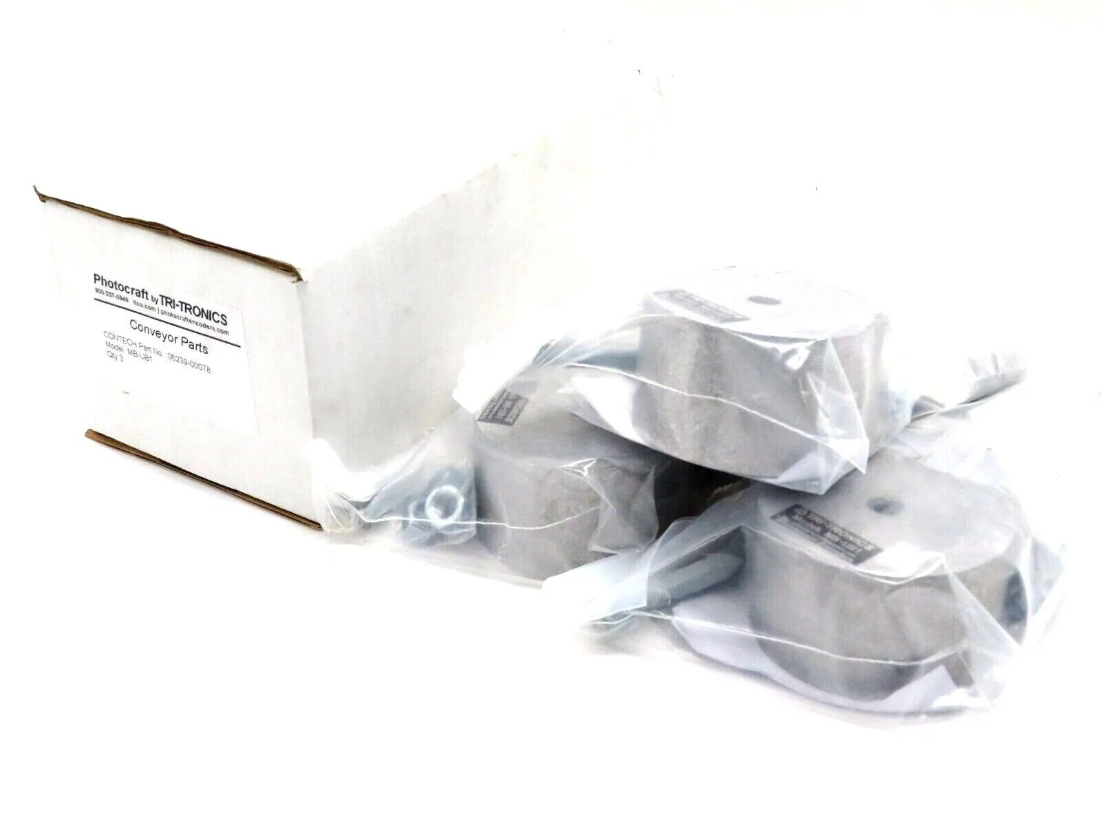 NEW LOT OF 3 TRI-TRONICS PHOTOCRAFT 0623900078 ENCODER MB-UB1