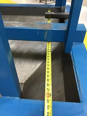 USED METAL FABRICATOR 48X43 / VSB