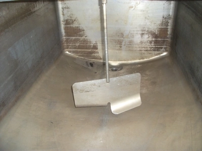 1,200 L S/S Rectangular Tank