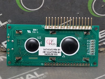 SEL GAT162AYLWR6-B0 Protection & Automation System LCD Display Board Used