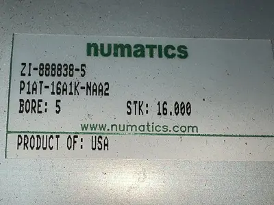Used NUMATICS P1AT16A1KNAA2 Pumps Ohio US | HGR 24 #1506958