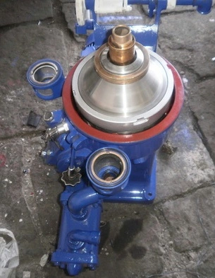 (2) Alfa-Laval MAB 104B-24-60 oil purifiers, SS.