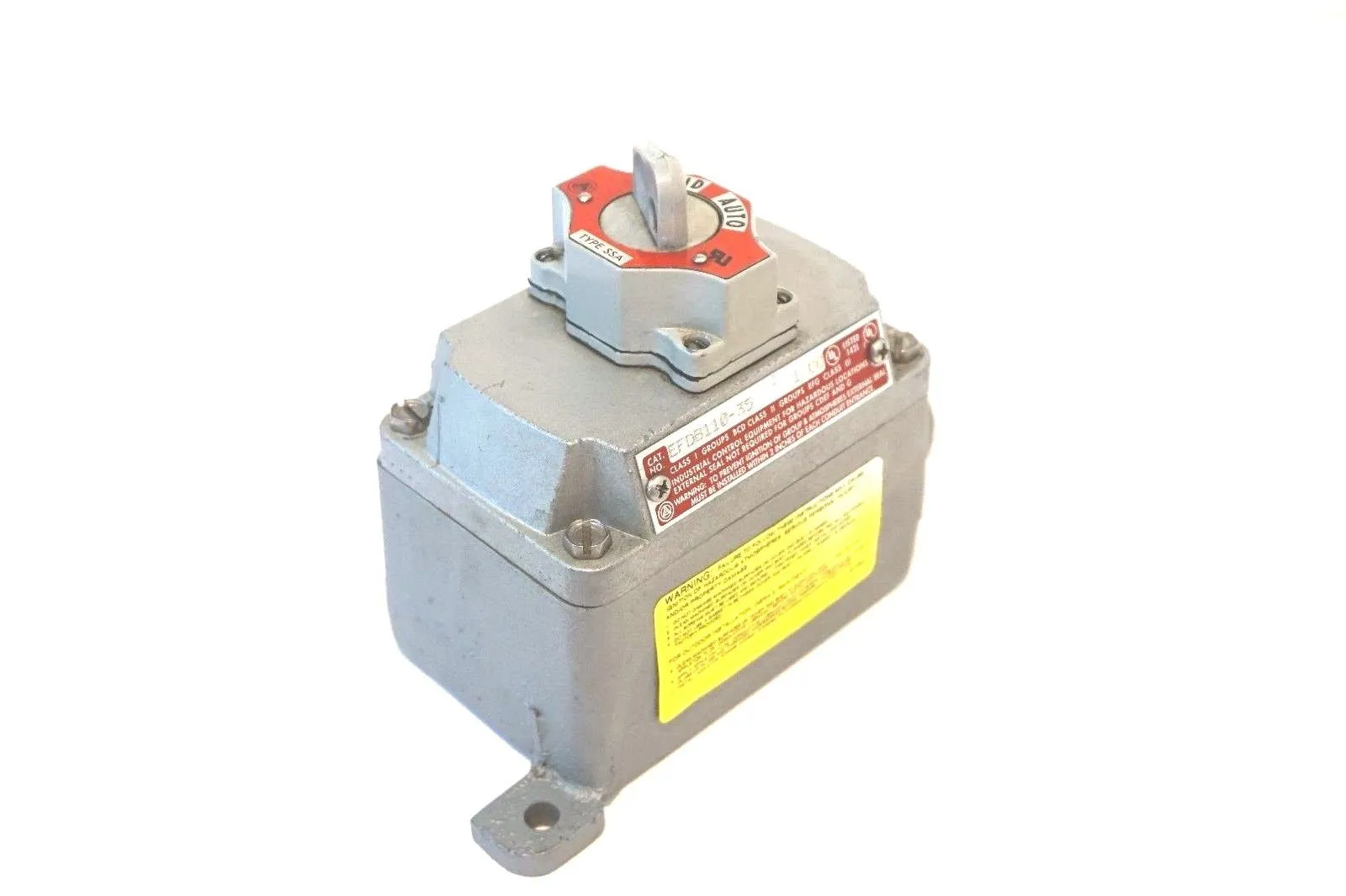 NEW APPLETON EFDB110-35 SELECTOR SWITCH EFDB11035