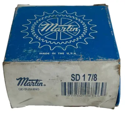 NEW MARTIN SD 1 7/8 QD BUSHING SD178