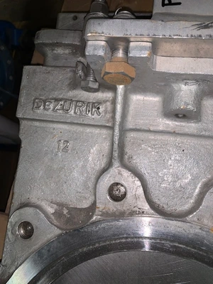 Dezurik 12" 150# Knife Gate Valve Air Operated New Storeroom Spare