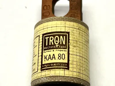 KAA-80 | Bussmann  Tron Rectifier Fuse 80A 130V - New Other