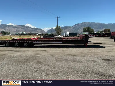 Used 1996 TRAIL KING TK100SA Flatbed Trailers Utah US | Proxy Equipment #1388919