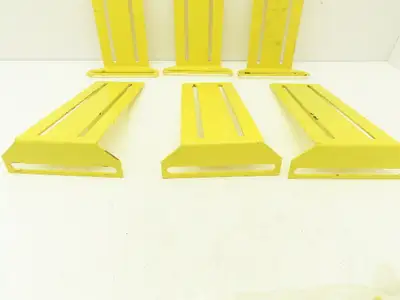 Allen Bradley 60-2724  2x10" Conveyor Sensor Reflector Bracket Yellow  Lot of 7