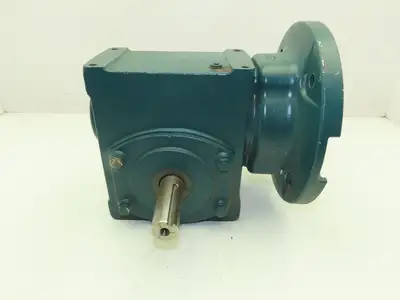 Dodge Tigear 2 26Q05LR18 Worm Gearbox 5:1 Reducer 350 RPM 7.3Hp 180TC Dual Shaft