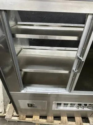 167-0576 Custom Deli Inc. DILW4SS Hot Food Display Case
