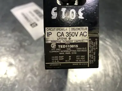 USED FEDERAL PIONEER TED113015