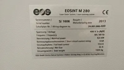 2013 EOS M280 3D Printers | Prime Machinery (10)