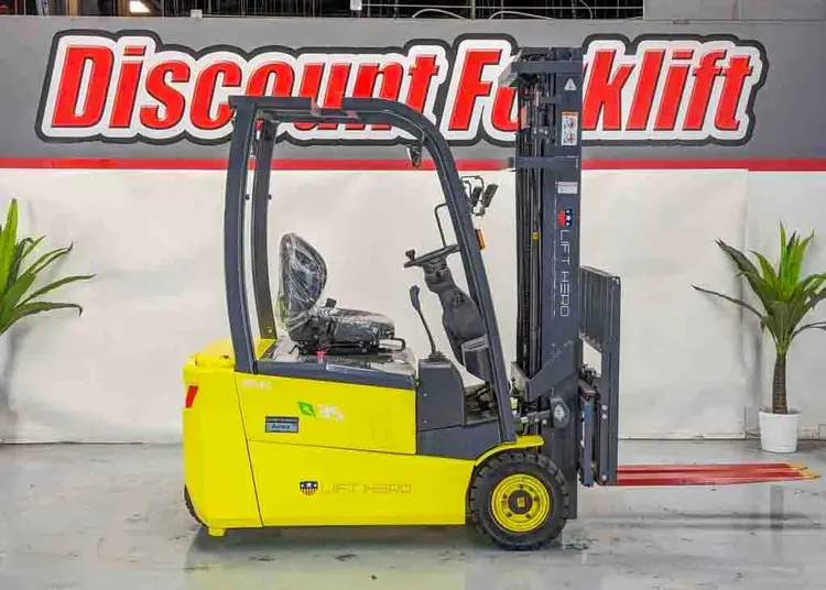 Used 2024 LIFT HERO LG18BE 3-Wheel Sit down Electric Counterbalance Forklifts Colorado US | Discount Forklift #237268