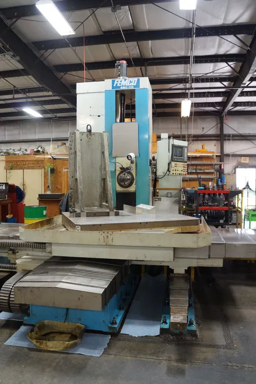 Used 1999 FEMCO BMC-110R2 Horizontal Table Type Boring Mills New York US | Prime Machinery 9 #92588