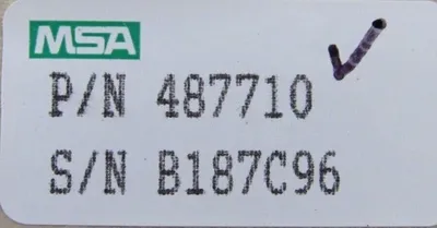 USED MSA 487710 TOXGARD OXYGEN MONITOR