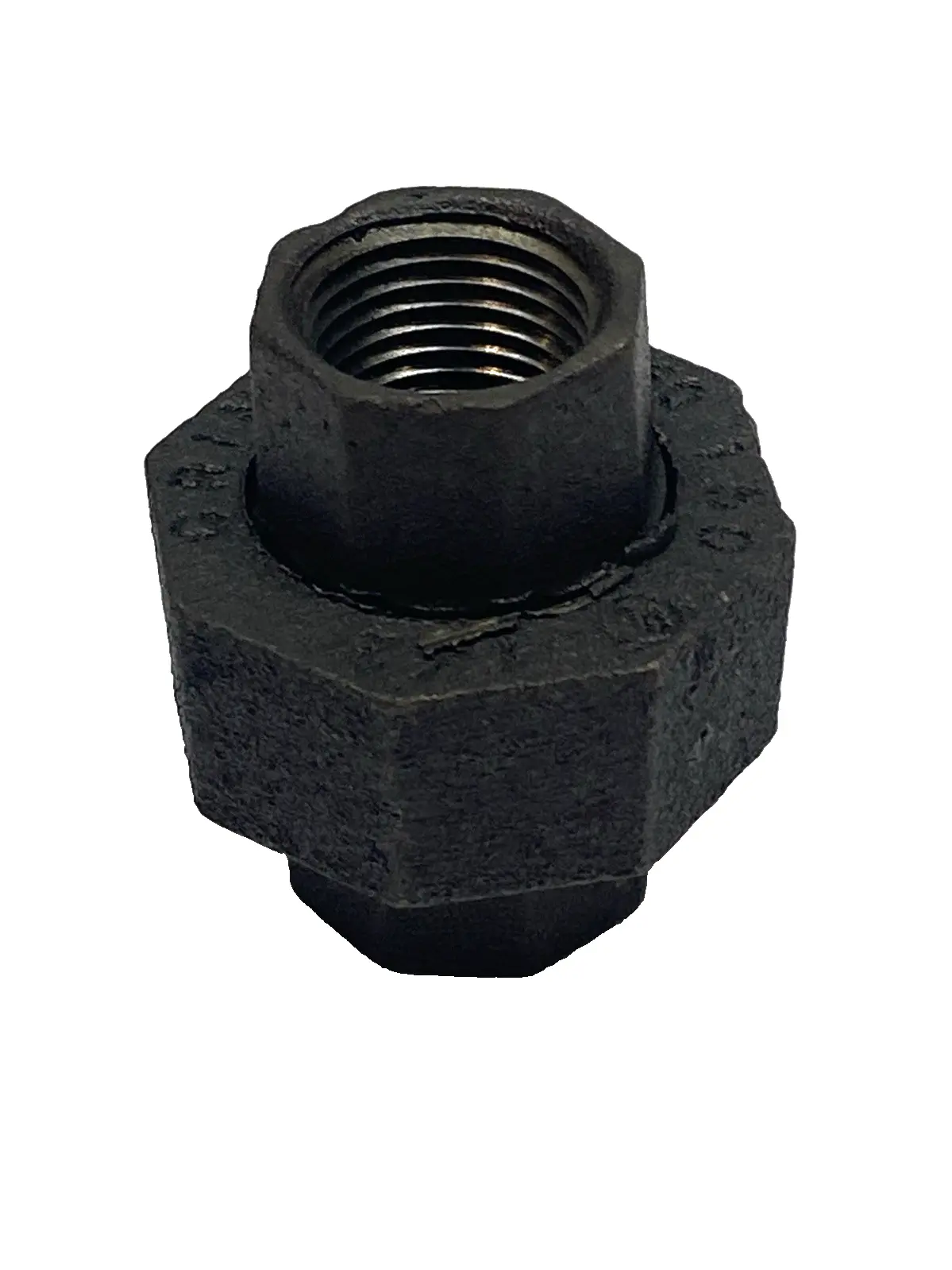 New | in-Stock GRINNELL Joint Union 1/2" NPT Class 150 Malleable Iron Black Fig. 463 Plumbing Equipment Michigan US | Maverick Industrial Sales #1400092