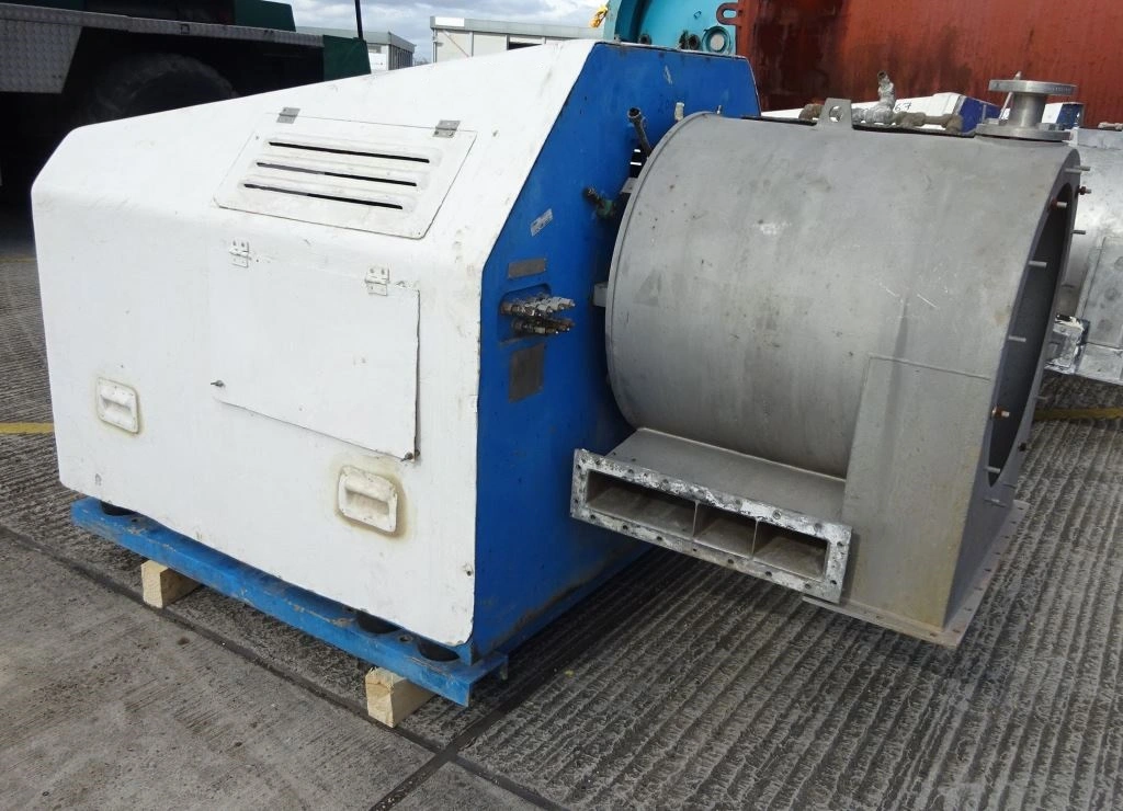Andritz KMPT SZ 400/2 pusher centrifuge, 316SS.