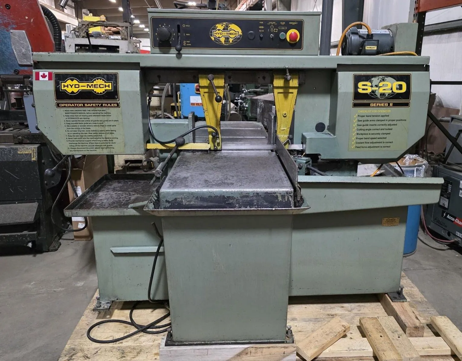 USED 1994 HYD-MECH S-20 SERIES II