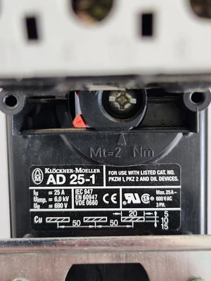 USED Moeller PKZM0-1,6