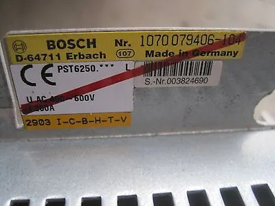 NEW BOSCH REXROTH 1070079406