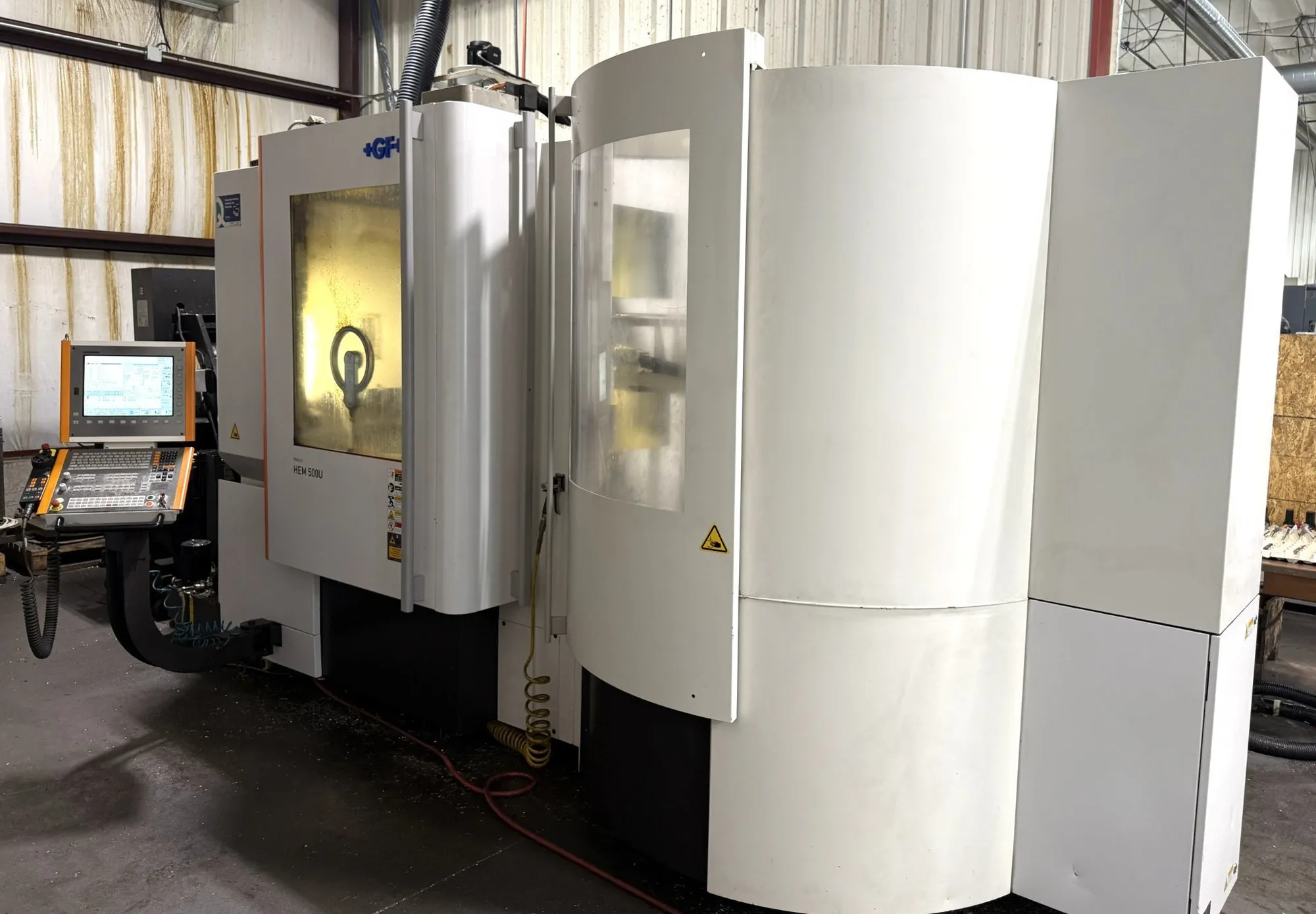USED 2014 +GF+ MIKRON HEM 500U