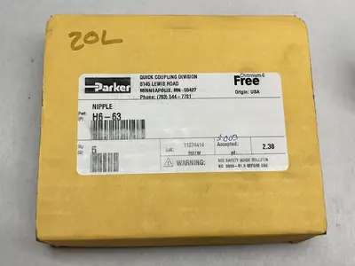New | in-Stock PARKER H6-63 Valves/Fittings Ohio US | Surplus Asset Holdings #1236712