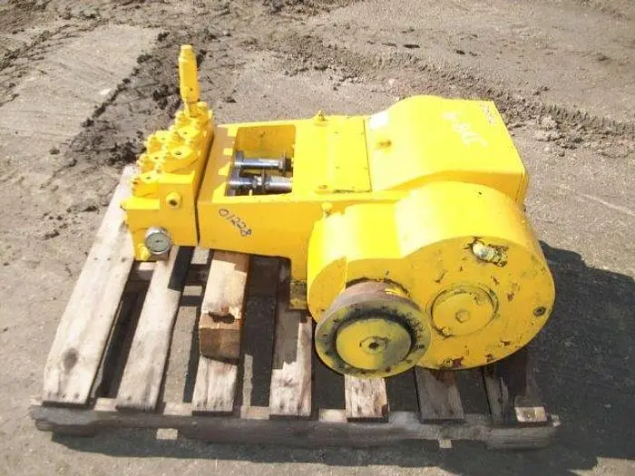 Used HUGHES-JETIN 2000 HIGH PRESSURE WATER BLASTING TRIPLEX PUMP Pumps Saskatchewan CA | Chad Equipment #466787