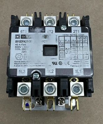 NEW Square D 8910DPA33V09Y125Y234Y239