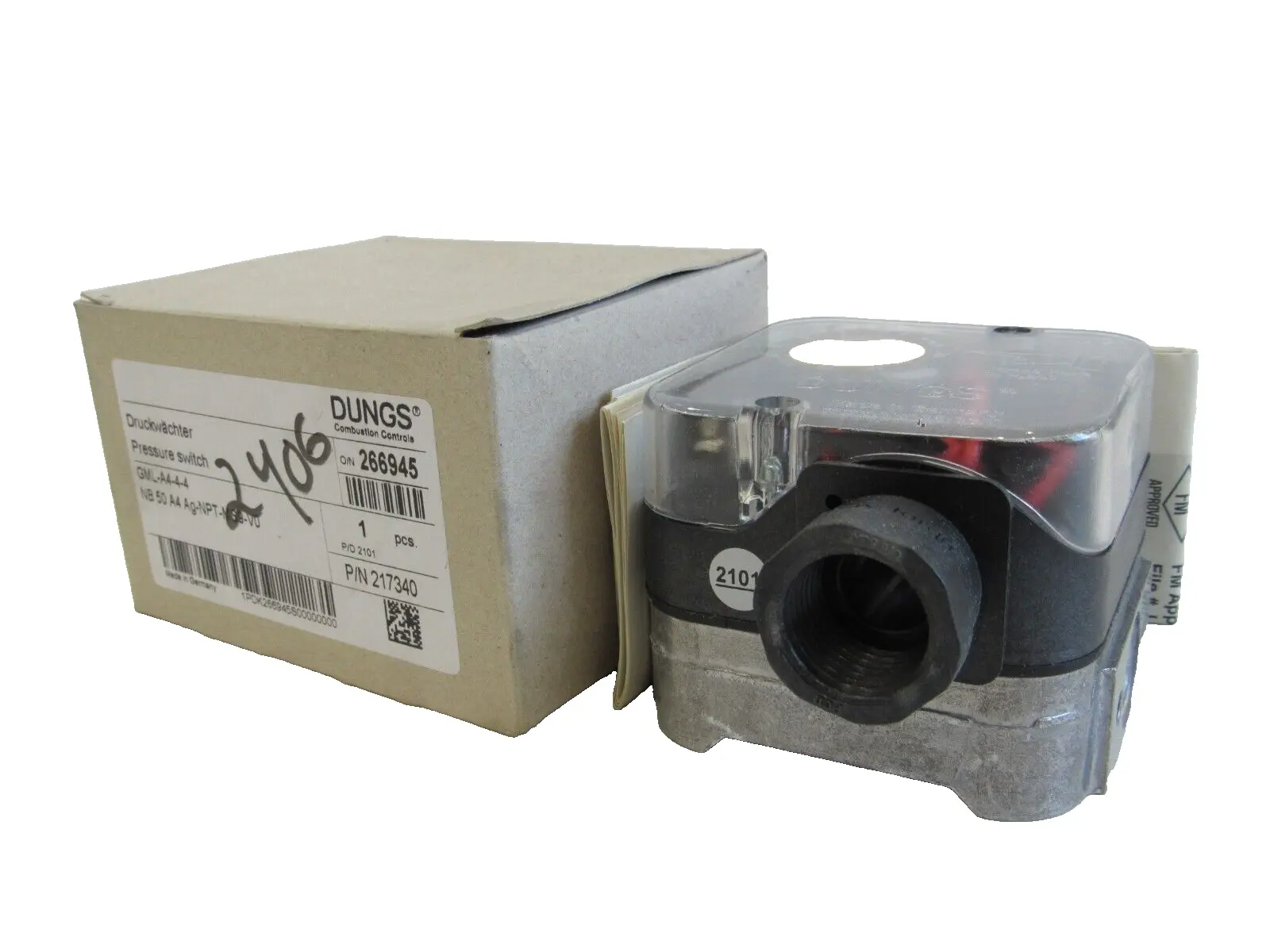 NEW DUNGS 266945 PRESSURE SWITCH