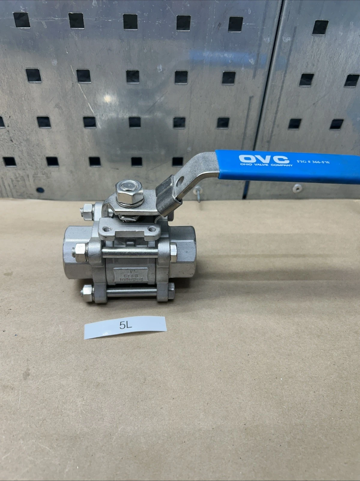 NEW Ohio Valve Company 366-FW