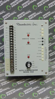 Russelectric Inc. 1060FA Auto Synchronizer Module 4500-1443 Used