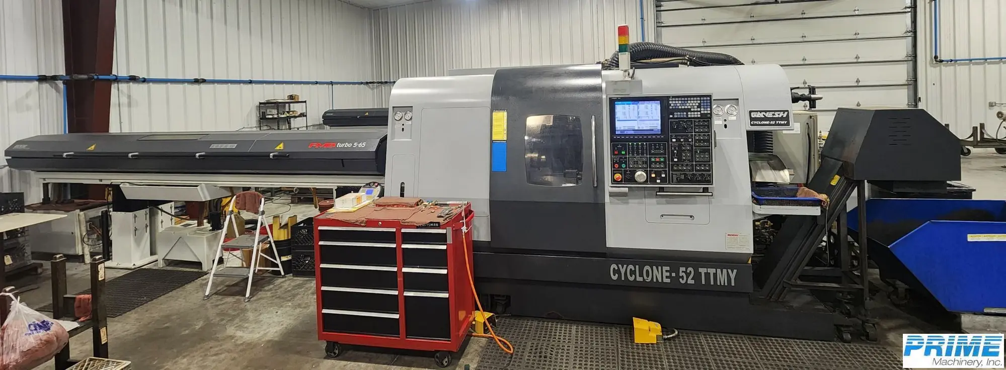Used 2014 GANESH CYCLONE 52TTMY 5-Axis or More CNC Lathes 69202