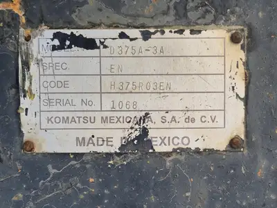 USED KOMATSU D375
