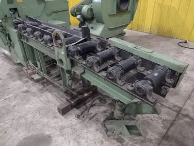 3" IBS MODEL #TSH-545-S TUBE, PIPE & BAR COLD SAW WITH FEED CONVEYOR: STOCK #23032