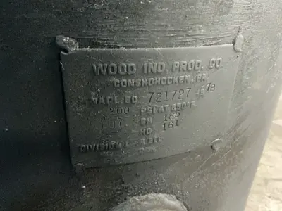 Used 1978 WOOD IND. PROD. CO. _UNKNOWN_ Chemical & Process Equipment Ohio US | HGR 24 #1311215