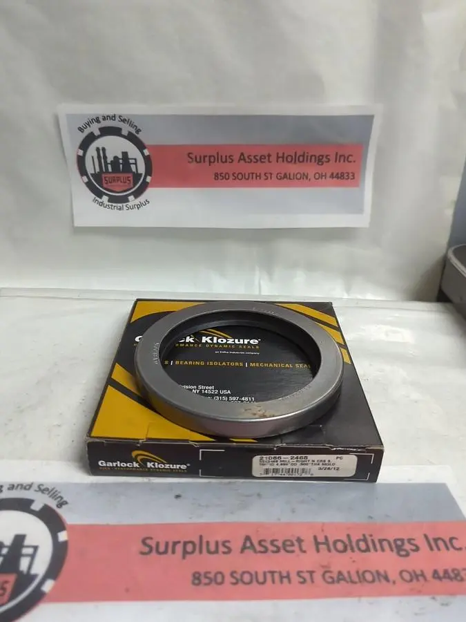 New | in-Stock GARLOCK KLOZURE 21086-2468 Pump & Valve Parts Ohio US | Surplus Asset Holdings #1243870