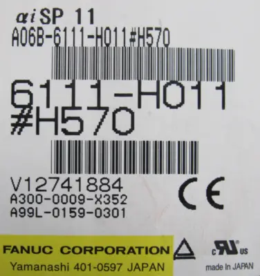 NEW FANUC A06B-6111-H011#H570 SERVO DRIVE A06B6111H011H570