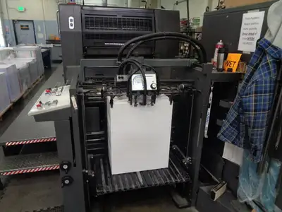 1998 Heidelberg 5 Color + Coater -SM74 5P3+L