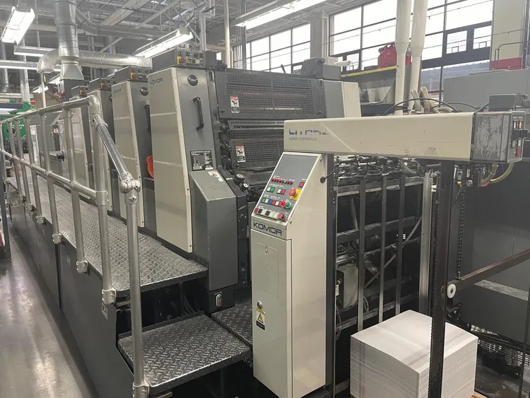 Used 1998 KOMORI L428+CX Sheet-fed press Maryland US | M3 Graphic Machinery #934287