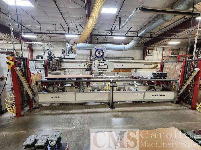 Used IMA PX80 TWIN TABLE MACHINING CENTER CNC Woodworking Machining Centers PY | CAROLINA MACHINERY SALES #421192