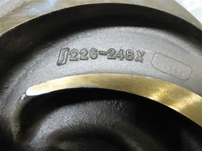 AR Wilfrey and Sons Co. 226-248X / A890-1A 6 Vane Open Impeller 15" Surplus