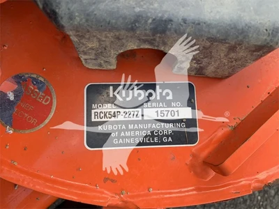 USED 2009 KUBOTA ZG227