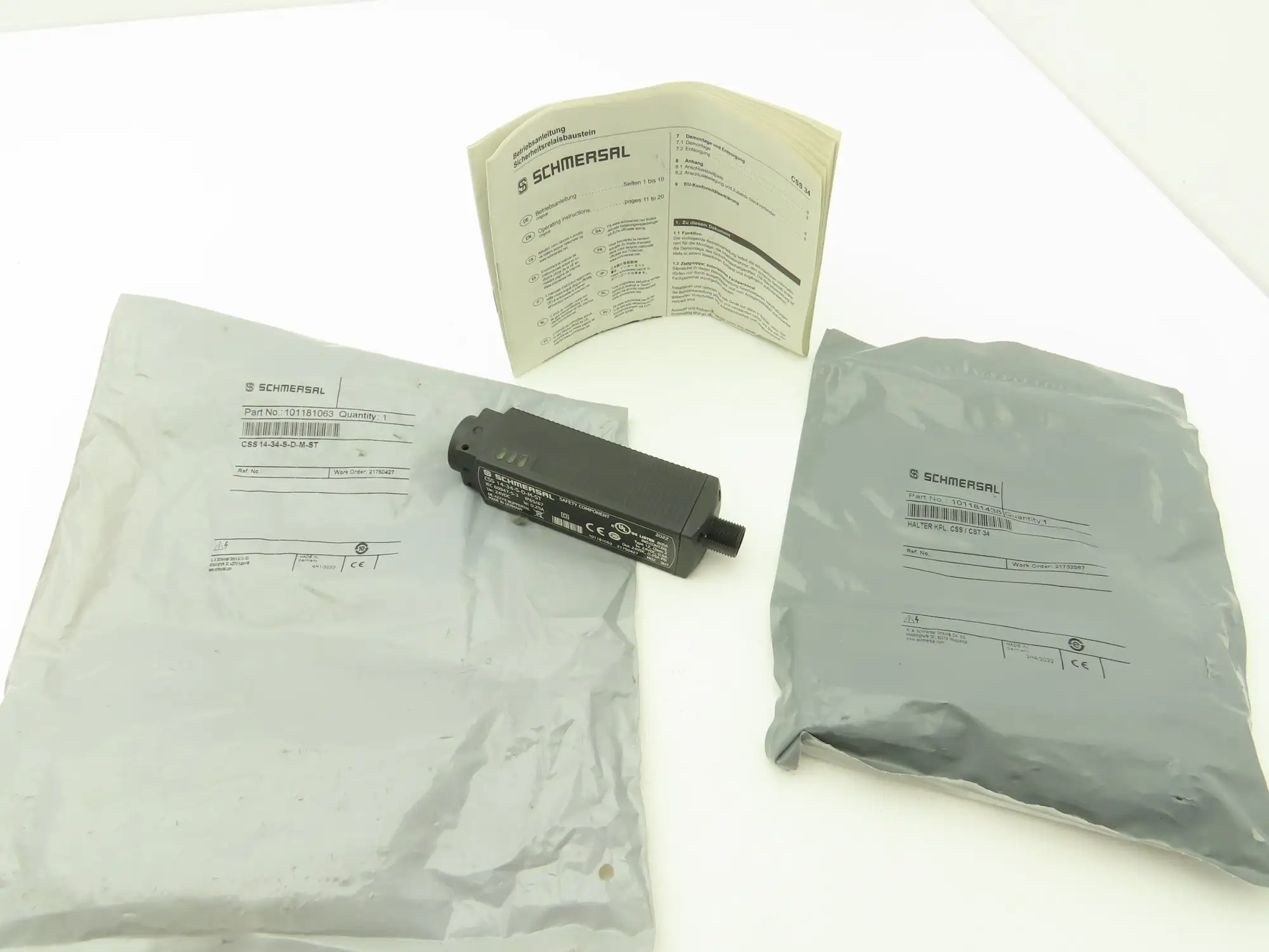 Schmersal CSS 14-34-S-D-M-ST Magnet Safety Sensor Non Contact 101181063
