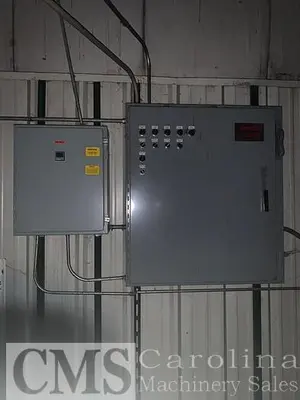 USED WOOD POWER 25 HP GRINDER WITH FURNACE 25 HP GRINDER WITH FURNACE