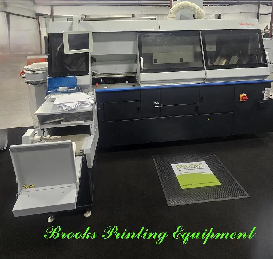 Used 2018 HORIZON BQ 480 Perfect Binders North Carolina US | BROOKS PRINTING EQUIPMENT #1459985