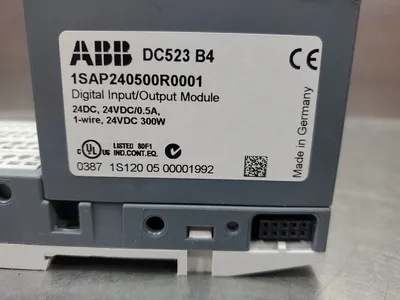 Used ABB DC523 B4 PLC Input & Output | Palmetto Automation #1154274
