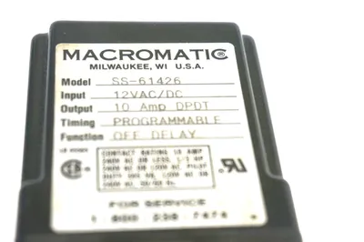 NEW MACROMATIC SS-61426 RELAY SS61426