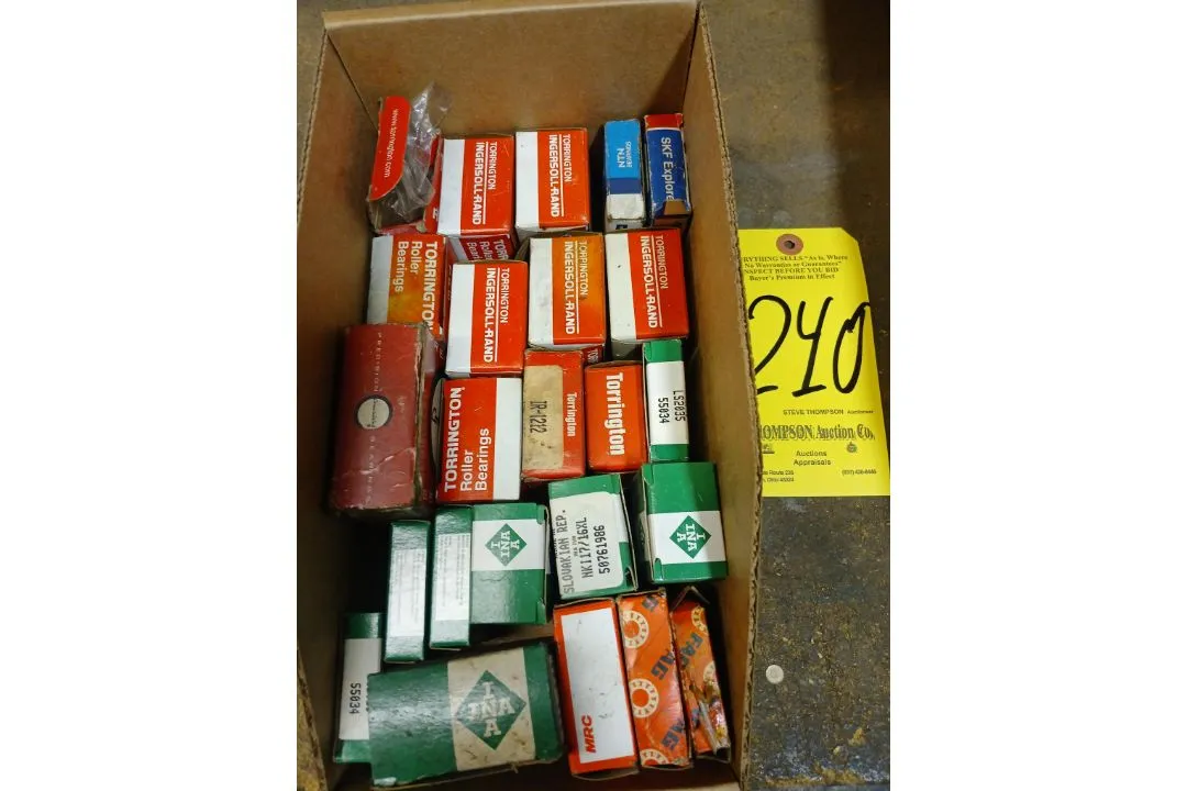 Used _UNKNOWN_ _UNKNOWN_ Bearings Ohio US | Thompson Auctioneers #1547257